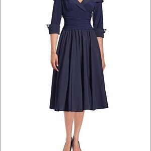 Formal  dress midi navy blue